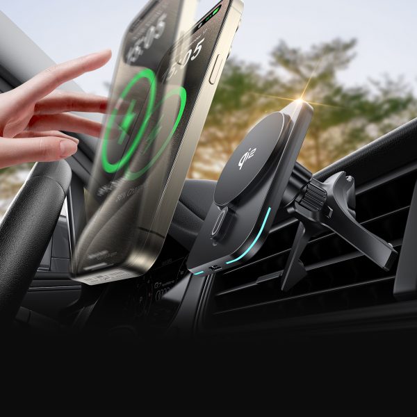 WiWU CH-323 Qi2.0 Mago Magsafe Wireless Car Charger