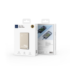 WiWU Wi-P019 5000mAh Ultra-Thin Series Power Bank - Titanium Alloy