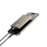WiWU Wi-P019 5000mAh Ultra-Thin Series Power Bank - Titanium Alloy