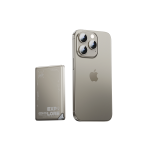 WiWU Wi-P019 5000mAh Ultra-Thin Series Power Bank - Titanium Alloy