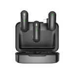 WiWU Wi-WM002 Lightning Duo Wireless Mini Microphone - Black