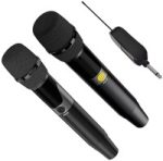 HiFuture Event Horizon Speaker 100W Black with 2 WM100 Professional wirless Microphone