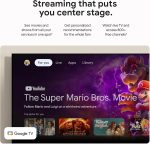 Google TV Streamer 4K Fast Streaming Device in 4K HDR 32 GB of Storage