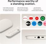 Google TV Streamer 4K Fast Streaming Device in 4K HDR 32 GB of Storage