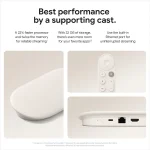 Google TV Streamer 4K Fast Streaming Device in 4K HDR 32 GB of Storage