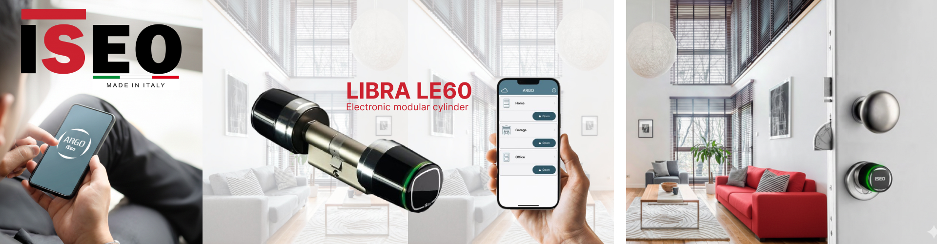 ISEO Libra LE60 Smart - Electronic cylinder