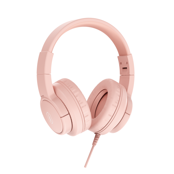 WiWU KTD-01 Wired Headphone for Kids - Pink