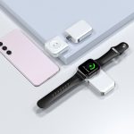 WiWU Wi-M21 3 in 1 Watch Charger - White