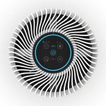 X.CELL Clean Air CL2 Air Purifier, With Pre Filter, HEPA Filter, Activated Carbon Filter - White