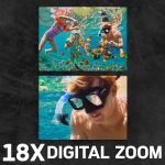 AgfaPhoto Realimov CC4000W كاميرا 4K مقاومة للماء - أسود