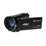 AgfaPhoto Realimov CC4000W كاميرا 4K مقاومة للماء - أسود