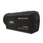 AgfaPhoto Realimov CC4000W كاميرا 4K مقاومة للماء - أسود