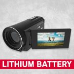 AgfaPhoto Realimov CC4000W كاميرا 4K مقاومة للماء - أسود