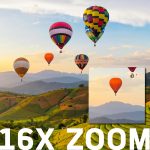 مجموعة كاميرا تدوين فيديو Agfaphoto Realishot VLG4KDIG 24 ميجابكسل 4K بزاوية 16X Digital Zoom - أسود