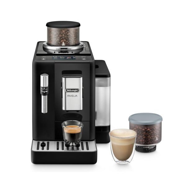 ماكينة إسبريسو أوتوماتيكية بالكامل Delonghi Rivelia EXAM440.35.B - أسود أونيكس