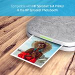 HP Sprocket 3.5 x 4.25 Zink Sticky-backed Photo Paper