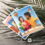 ورق صور لزج من HP Sprocket 3.5 × 4.25 Zink (علبة 100)