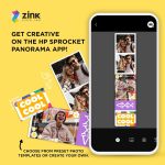 لفة ورق زنك من HP Sprocket Panorama بطول 16.4' (5 أمتار)