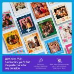 طابعة صور ملونة HP Sprocket Photobooth 3×4 بشاشة لمس LED