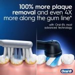 فرشاة أسنان كهربائية من نوع Oral-B iO Series 9N مع حقيبة شحن وحقيبة تجميل - أسود أونيكس