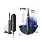 فرشاة أسنان كهربائية من نوع Oral-B iO Series 9N مع حقيبة شحن وحقيبة تجميل - أسود أونيكس