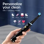 فرشاة أسنان كهربائية من نوع Oral-B iO Series 9N مع حقيبة شحن وحقيبة تجميل - أسود أونيكس