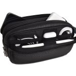 WiWU Salem Anti-Theft PU Travel Pouch - Black - Image 2