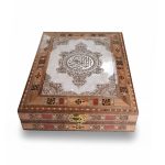 Mosaic & Seashell Chips Hand made Wooden Box for Holly Quran