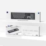 لوحة مفاتيح WiWU KB-01 ميكانيكية مكتبية سلكية - سوداء
