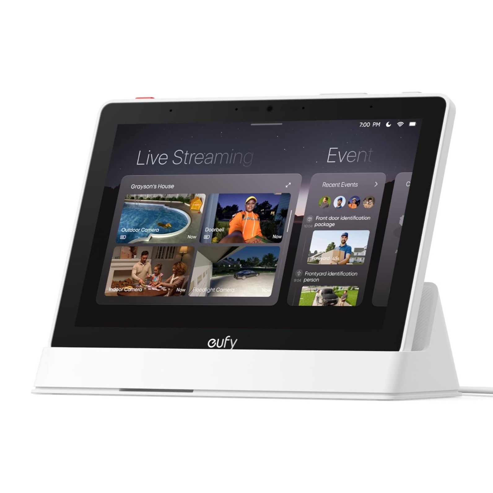 لوحة التحكم Eufy Security Smart Display E10 مقاس 8 بوصة (1) لوحة التحكم Eufy Security Smart Display E10 مقاس 8 بوصة