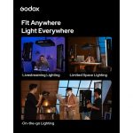 جودوكس لوح إضاءة LED RGB مرن مع سوفت بوكس 1×2 - 30×60 سم