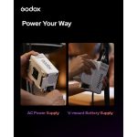 جودوكس لوح إضاءة LED RGB مرن مع سوفت بوكس 1×2 - 30×60 سم