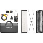 Godox Flexible RGB LED Matt with Softbox F200SR 1X4 - 30X120 CM