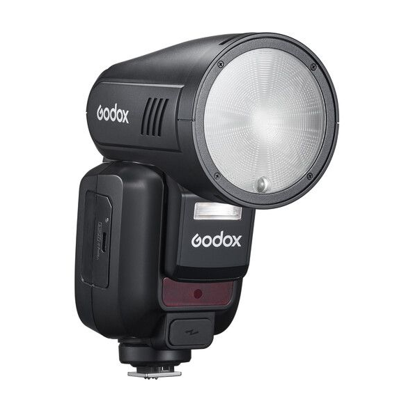 فلاش Godox V100 بقدرة 100 واط للكاميرا مع شاشة لمس لنيكون