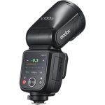 فلاش Godox V100 بقدرة 100 واط للكاميرا مع شاشة لمس لسوني