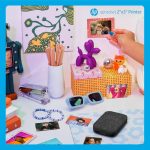 طابعة الصور الفورية المحمولة HP Sprocket - Black Noirl