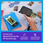 طابعة الصور الفورية المحمولة HP Sprocket - Black Noirl