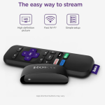 مشغّل وسائط بث Roku Express - أسود