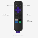 مشغّل وسائط بث Roku Express - أسود
