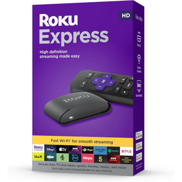Roku Express Streaming Media Player - Black