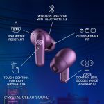 Urbanista Seoul Wireless Earphones Vivid Purple