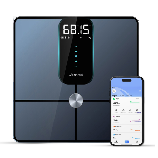 Jeroma Core+ Smart Body Scale with 25 Health Metrics