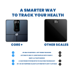 Jeroma Core+ Smart Body Scale with 25 Health Metrics