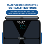 Jeroma FitPro+ Digital Smart Scale with Retractable Handles