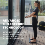Jeroma FitPro+ Digital Smart Scale with Retractable Handles