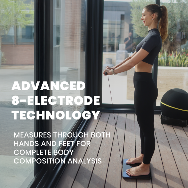 Jeroma FitPro+ Digital Smart Scale with Retractable Handles