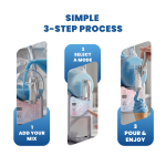 Jeroma Icey Slush and Ice Cream Maker