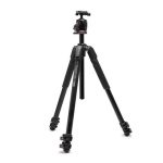 طقم حامل ثلاثي من الألومنيوم Manfrotto 055XPRO AS مع رأس كروي