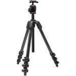 طقم حامل ثلاثي Manfrotto 055XPRO AS من ألياف الكربون مع رأس كروي