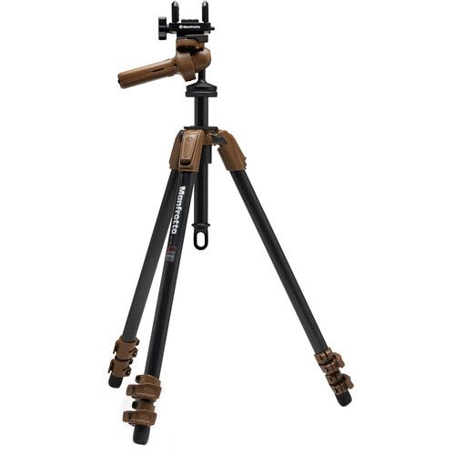 طقم حامل ثلاثي Manfrotto Alpha S.H.O.T. Grip Pro من ألياف الكربون